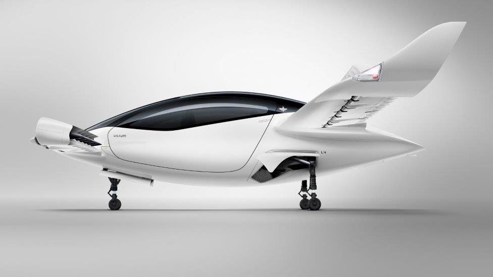 Lilium's five seater self-flying taxi