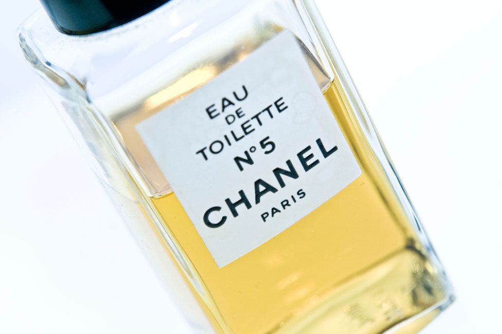 A bottle of Chanel No5