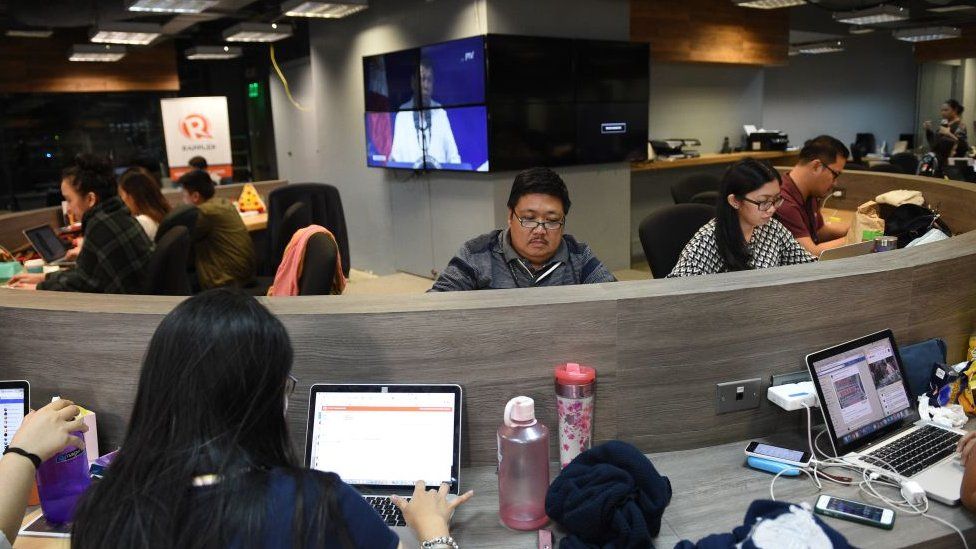 Rappler's Manila office