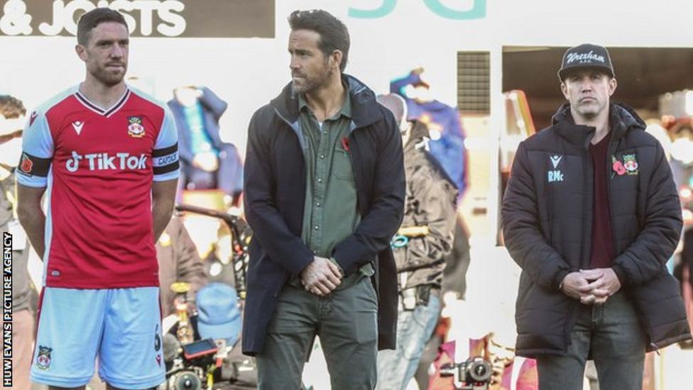 Rob McElhenney and Ryan Reynolds Hollywood owners at Wrexham 'for the