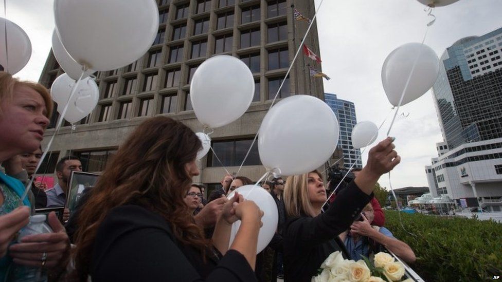 A memorial service for Alan Kurdi