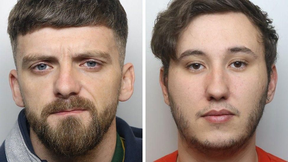 Jordan Parlour (left) and Tyler Kay (right) were jailed for stirring up racial hatred on social media