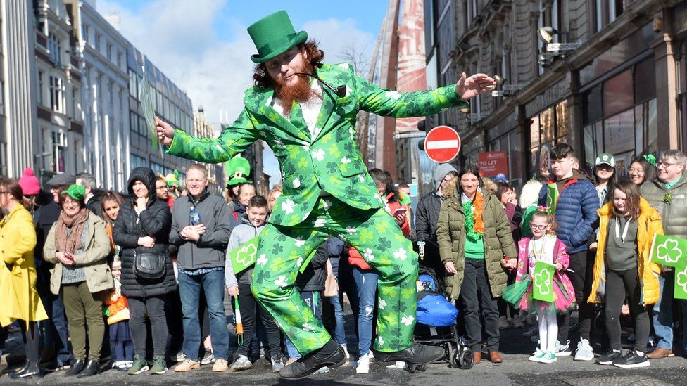 traffic arrangements belfast st patricks day 2025