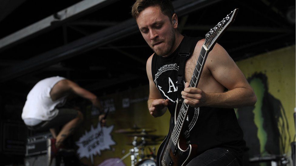 Architects' Tom Searle playing live