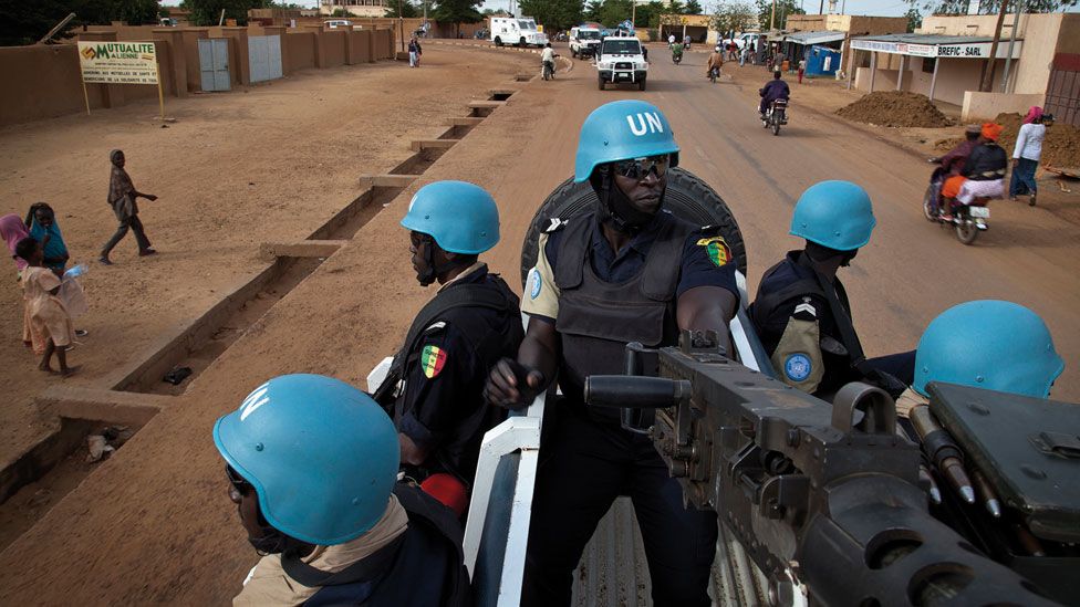 Peacekeepers in Mali