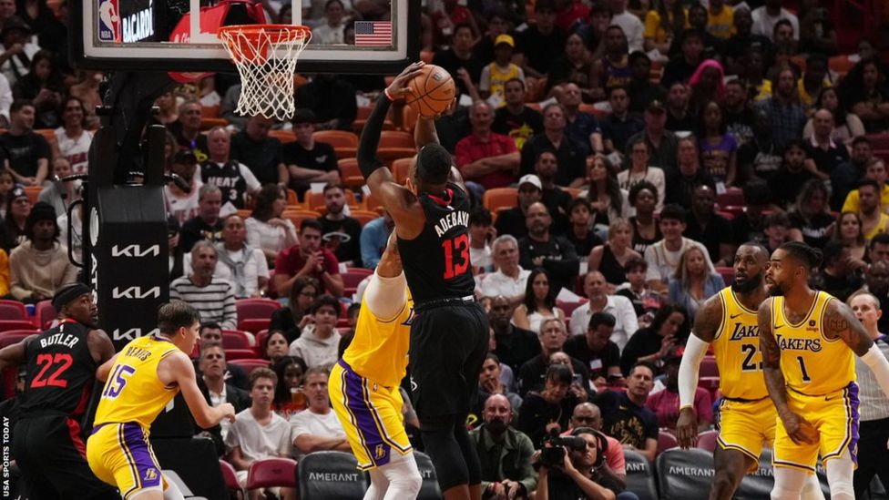 NBA: Bam Adebayo's Triple-double Helps Miami Heat Hold Off LeBron James ...