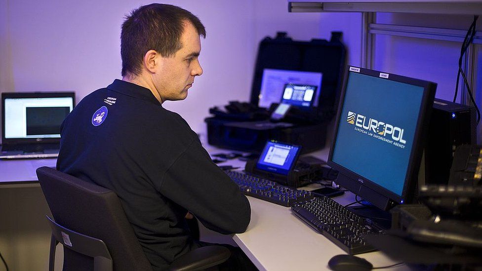 An employee of the European Cybercrime Centre