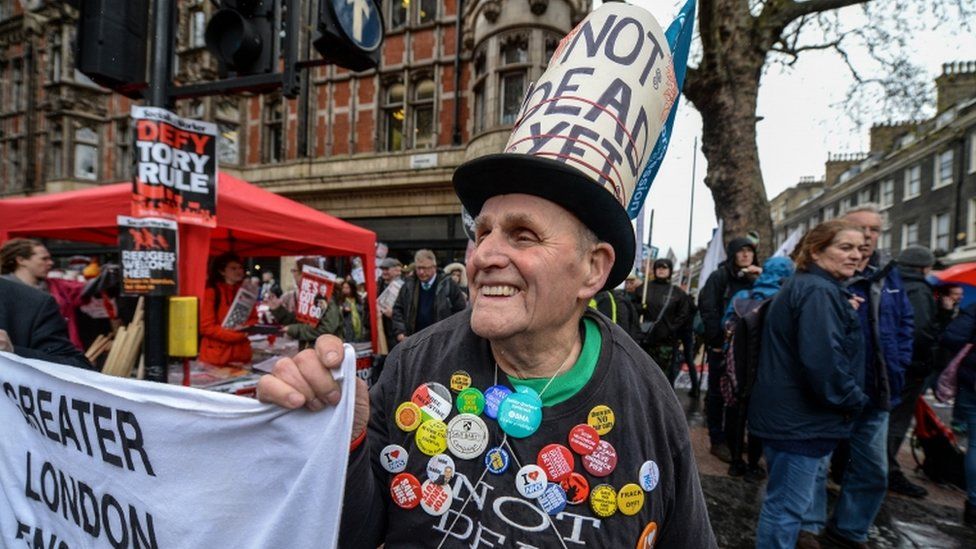 Austerity Protest: Thousands Rally In London Against Cuts - BBC News