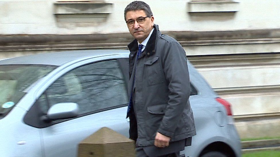 Brian Fakir at Cardiff Crown Court