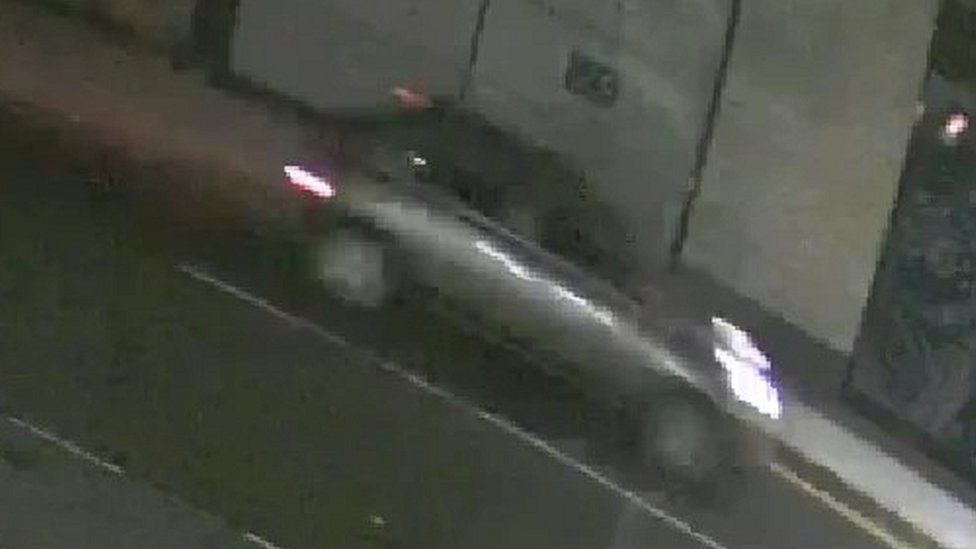 CCTV of car