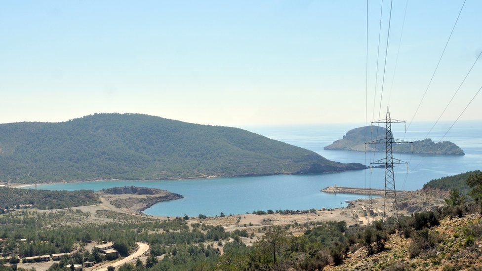 File image from 2011 shows the valley of Akkuyu, in the southern province of Mersin near the Mediterranean, where the country's first nuclear plant is now being built