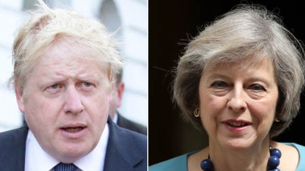 Boris Johnson, Theresa May, Michael Gove