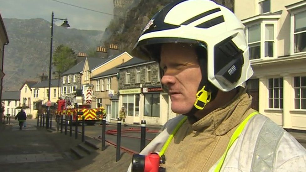 Geraint Hughes, North Wales Fire and Rescue Service