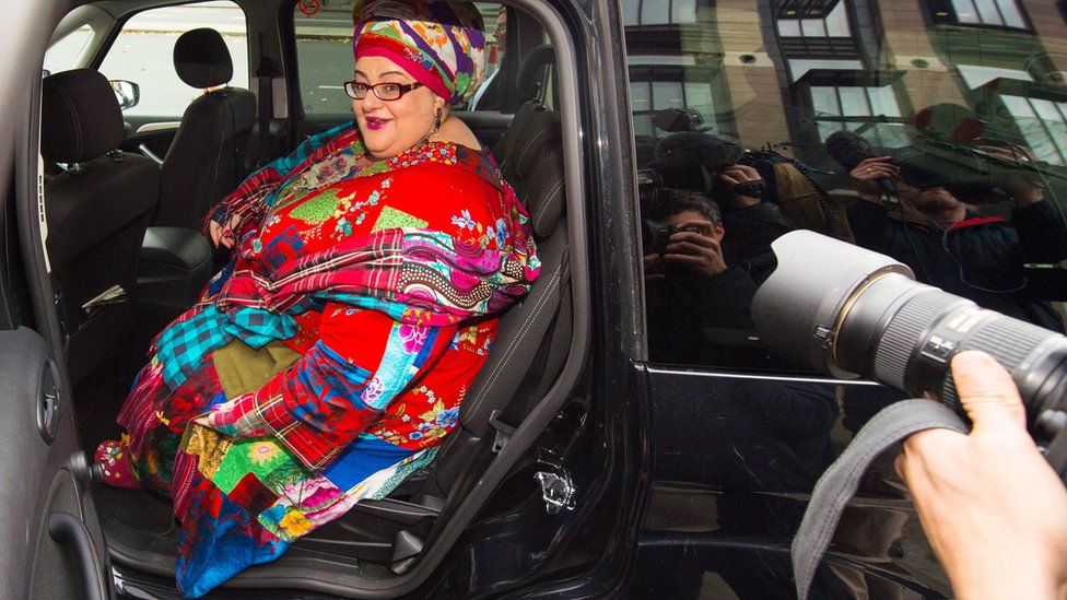 Camila Batmanghelidjh arrives at Portcullis House to appear before the Commons Public Administration Committee, 15 October 2015
