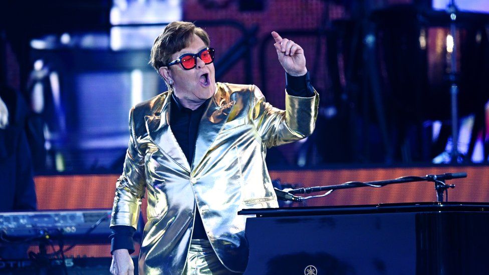 Glastonbury: Elton John's best stage outfits