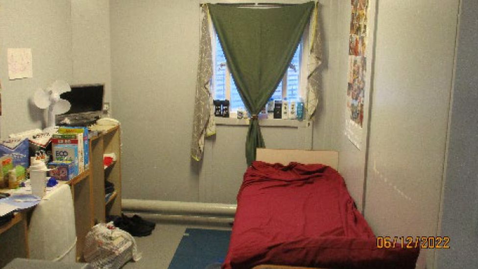Occupied cell at HMP Aylesbury