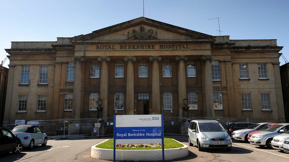 General view of the Royal Berkshire Hospital in Reading