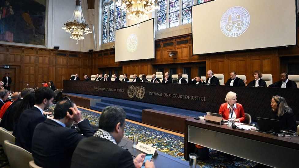 Judges at the ICJ hear Nicaragua's case