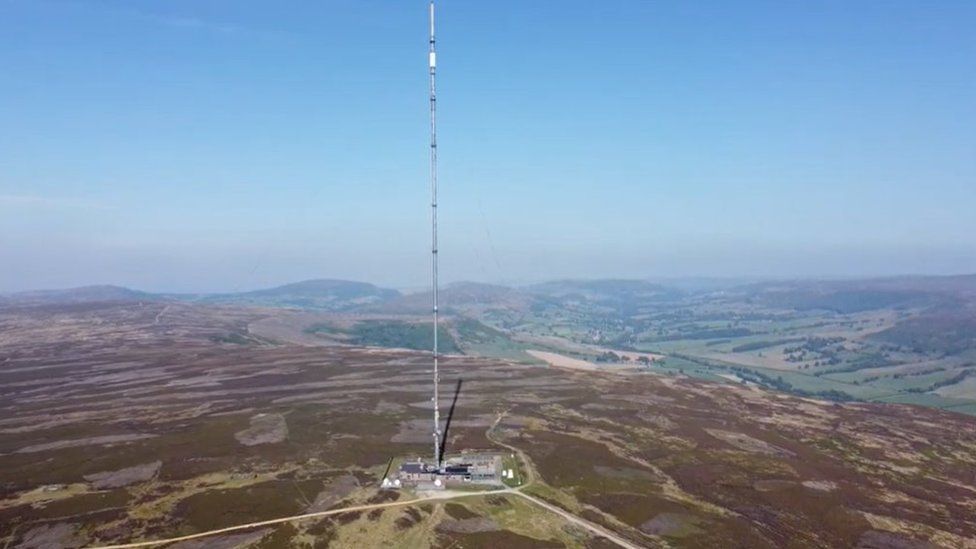 The Bilsdale transmitter