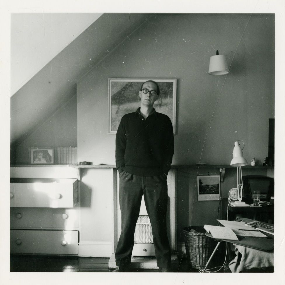 DRAGON: Poet and selfie pioneer: Philip Larkin's photographs offer 'a ...