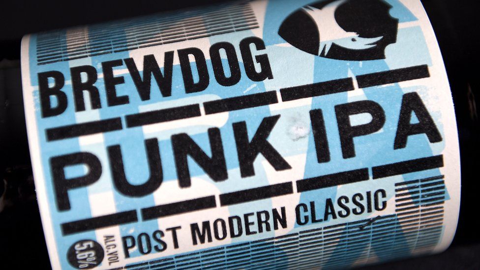 Brewdog Punk IPA label