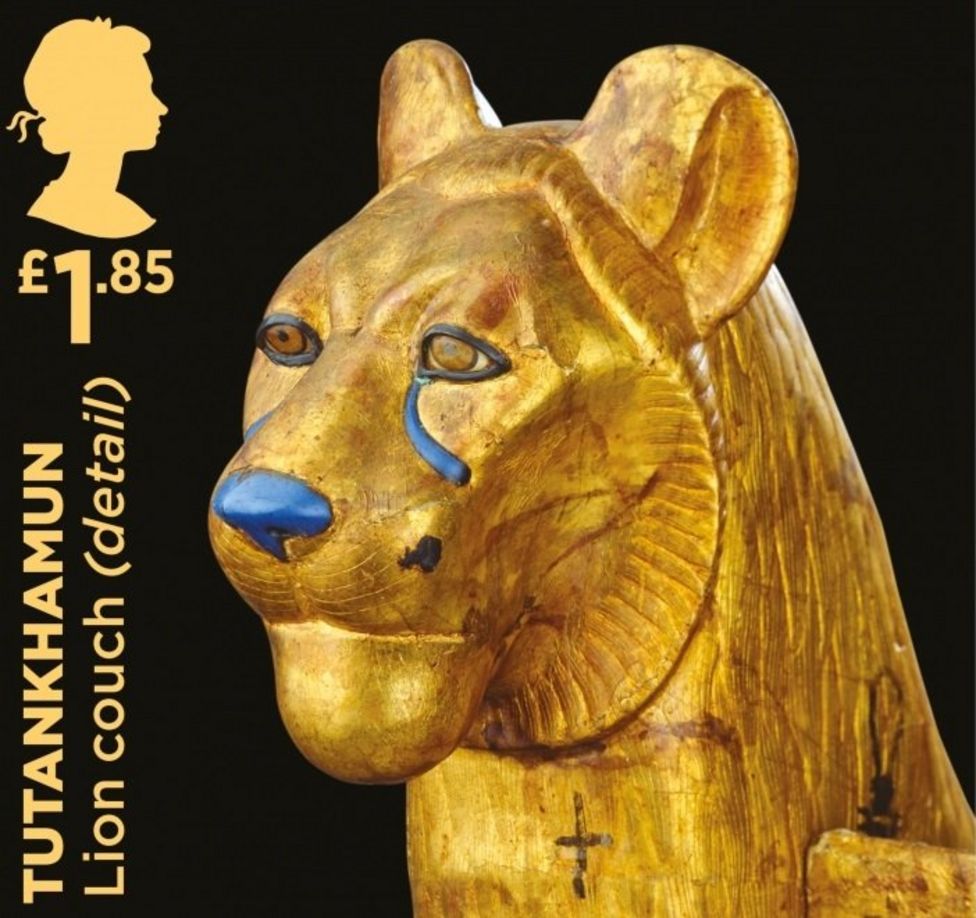 Tutankhamun Stamps mark 100 years since tomb discovery BBC Newsround