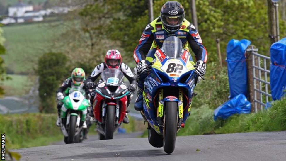 Cookstown 100: Derek McGee scoops treble at Orritor circuit - BBC Sport