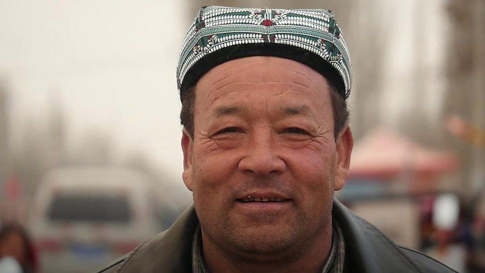 Uighur man in Xinjiang