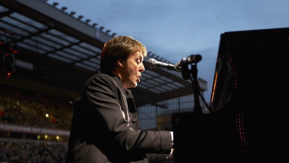 Sir Paul McCartney gig at Anfield in 2008
