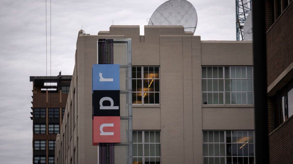 Photo of NPR headquarters in Washington, DC
