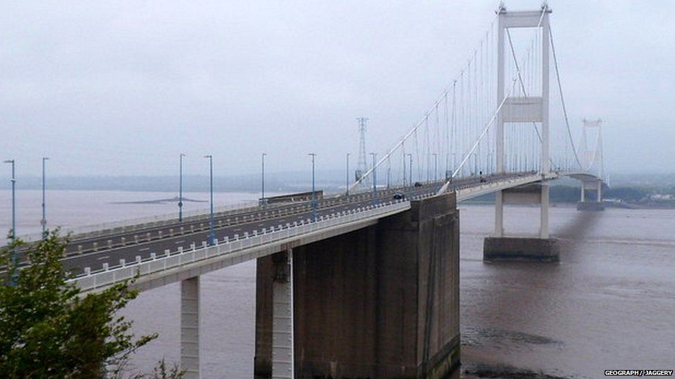 Lane closure on old Severn Bridge to last until October BBC News