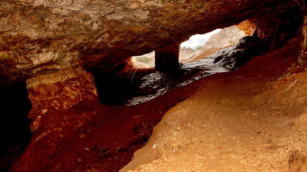 An image of a cave