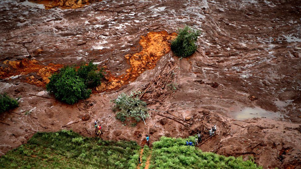 In Pictures Deadly Dam Collapse In Brumadinho Bbc News 