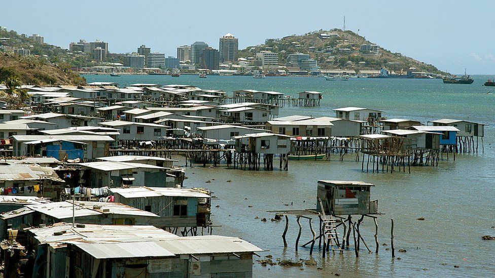 Port Moresby in Papua New Guinea