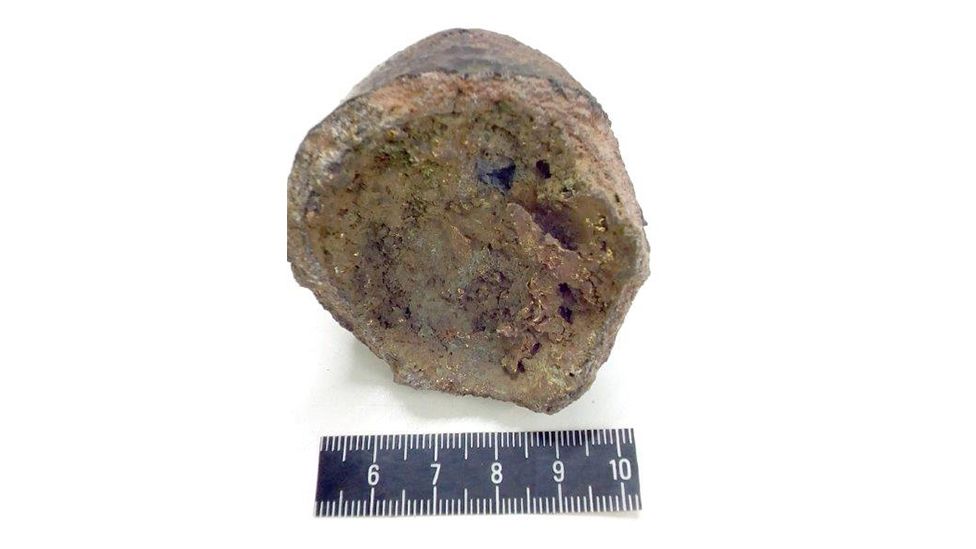A pre-historic crucible discovered in Monmouth