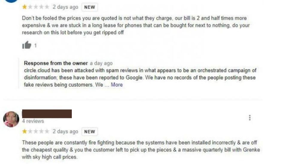 Telecoms firm hit by fake Google reviews blackmail scam - BBC News