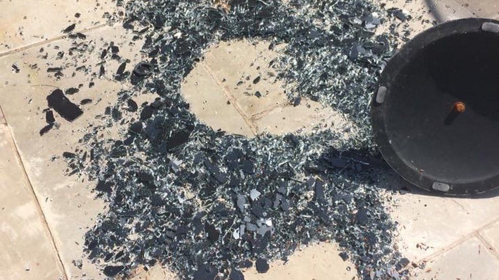 Father wants safety checks on glass tables after his shatters BBC News