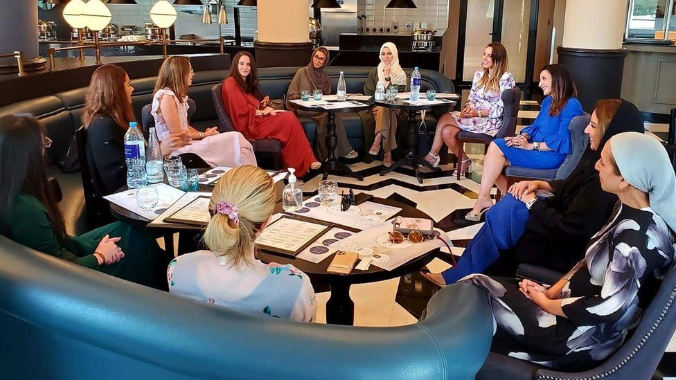 Недавняя встреча членов женского форума Gulf-Israel