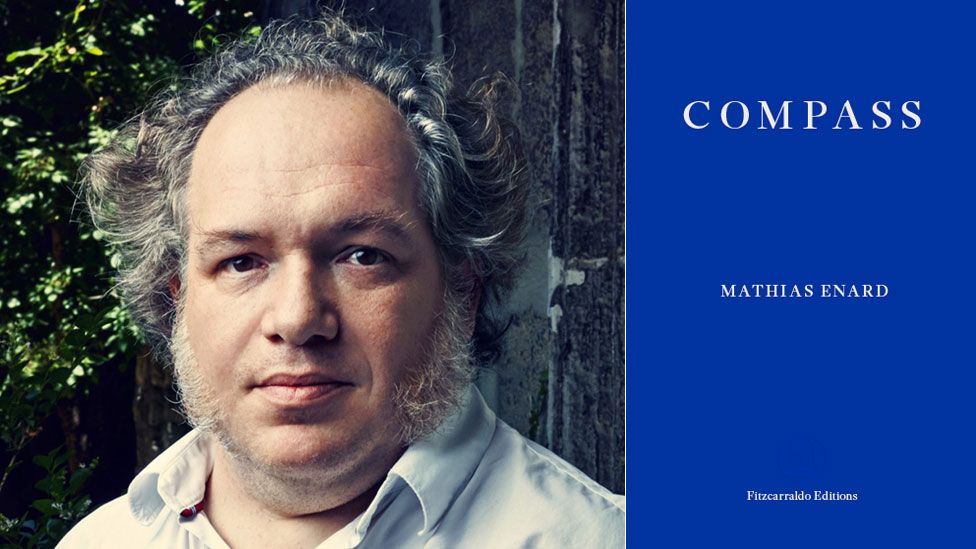 Mathias Enard and the jacket for Compass