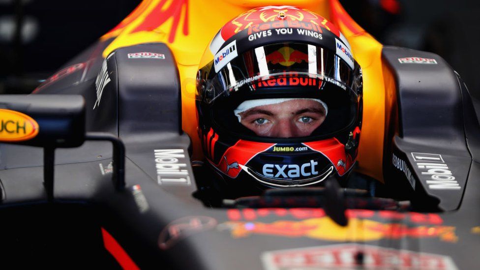 Max Verstappen of Netherlands and Red Bull Racing prepares to drive in the garage before the Formula One Grand Prix of Japan at Suzuka Circuit on October 8, 2017 in Suzuka.