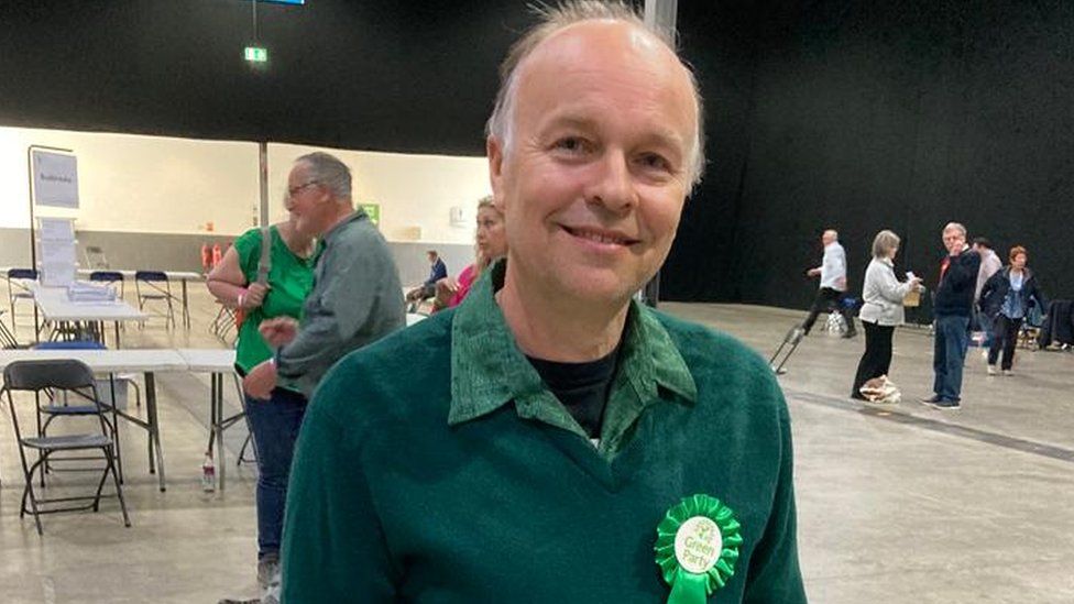 The Green Party leader, Ian Davison