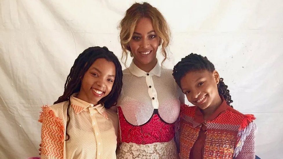 Chloe and Halle and Beyonce