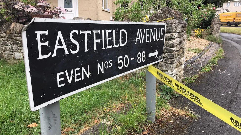 Eastfield Avenue road sign