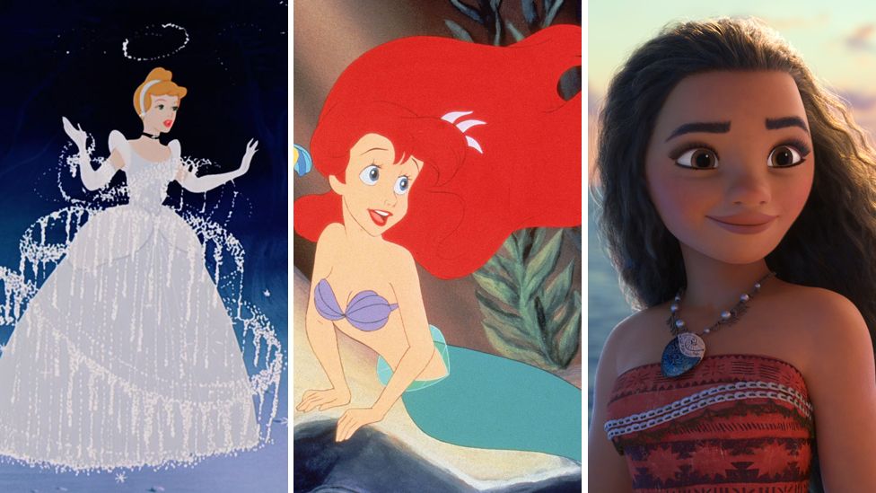 Disney's Cinderella, Ariel and Moana