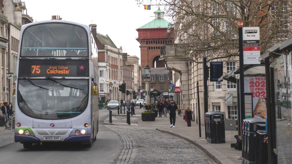 A First Bus in Colchester