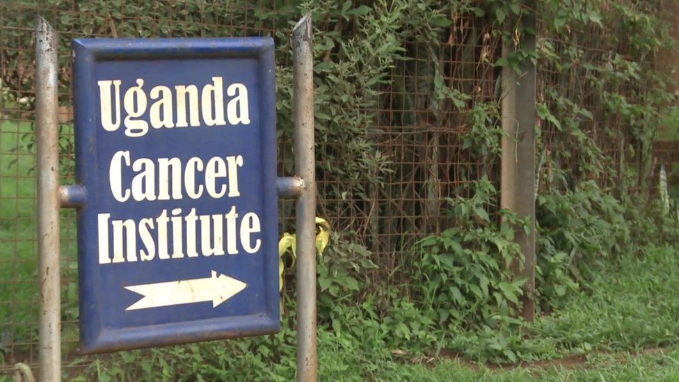 Cancer institute sign