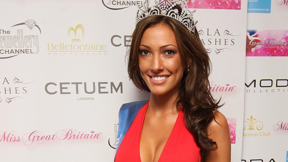 Sophie Gradon in 2010 after being crowned Miss Newcastle and Miss Great Britain