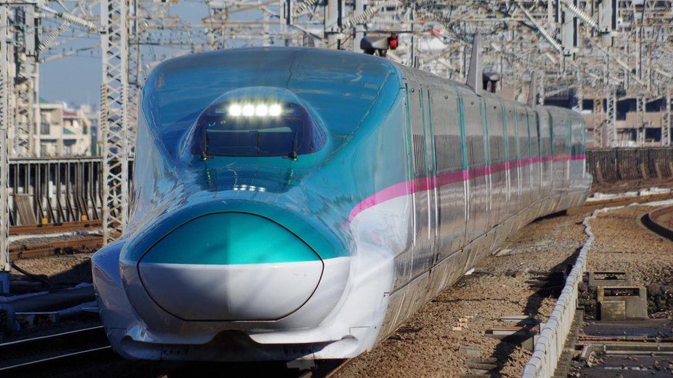 Japanese bullet train