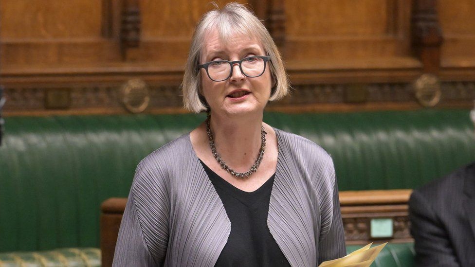 Harriet Harmen speaking in the House of Commons