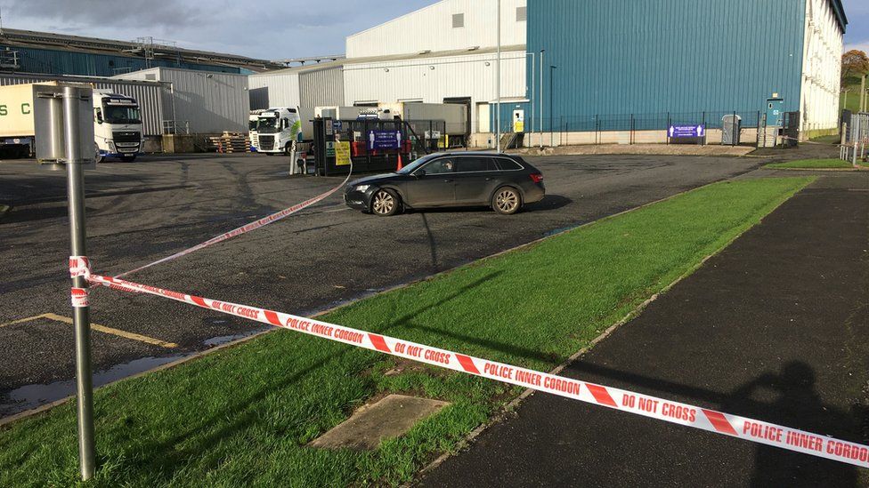 Dungannon Man arrested after shots fired on industrial estate BBC News
